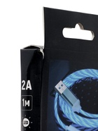 УЦЕНКА Кабель MYBIT, Lightning - USB, динамическая LED подсветка, 2 А, 1 м, только зарядка - Фото 9