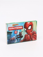 УЦЕНКА Пластилин 12цв 180 г Человек паук 10962537