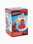 УЦЕНКА Копилка-раскраска с красками «На подарок герою», Человек-Паук - Фото 7