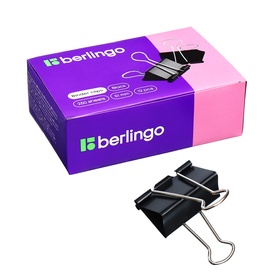 {{photo.Alt || photo.Description || 'УЦЕНКА Зажимы для бумаг 51мм 12шт/уп черные Berlingo'}}