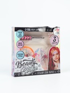 УЦЕНКА ШКОЛА ТАЛАНТОВ Набор с мелками для волос + тату «Beauty studio» 10962574