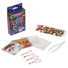 УЦЕНКА Термомозаика "Новогоднее настроение" с пинцетом, брелком - Фото 2