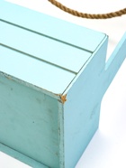 УЦЕНКА Набор кашпо деревянных 3 в 1 (29×18×33.5; 25.5×15×30; 20×12×23) «Аром», серо-голубой 1096263 10962635