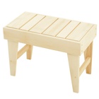 УЦЕНКА Лавка деревянная «Цезарь» из липы, 60×32×42 см, для бани, для дачи, нагрузка до 100 кг 68 - фото 14987046