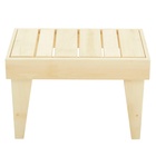 УЦЕНКА Лавка деревянная «Цезарь» из липы, 60×32×42 см, для бани, для дачи, нагрузка до 100 кг 68 - фото 14987047