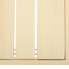 УЦЕНКА Лавка деревянная «Цезарь» из липы, 60×32×42 см, для бани, для дачи, нагрузка до 100 кг 68 - фото 14987048