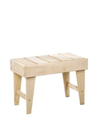 УЦЕНКА Лавка деревянная «Цезарь» из липы, 60×32×42 см, для бани, для дачи, нагрузка до 100 кг 68 - фото 14987049