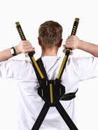 Сувенирное оружие "Парные катаны" заплечные 86,5х72х7,5 см - фото 61954450