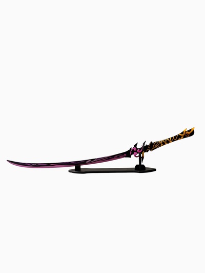 Сувенирное оружие "Сабля катана" фиолет 108,5х12х26,5 см