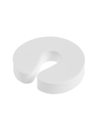 Ограничитель-стоппер для двери ТУНДРА, d=9.8 см, белый, 4 шт. 10906502