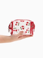 Косметичка женская «Вишенка», для бассейна, на молнии, прозрачная - фото 61954468