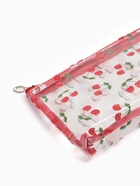 Косметичка женская Cherries, для бассейна, прямоугольная, прозрачная - фото 61954485