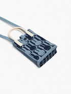 Сумка для телефона «Зайчики», на кнопке, с длинным ремнём, синяя - фото 61954494