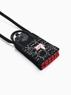 Сумка для телефона «Котики», на кнопке, с длинным ремнём, чёрная - Фото 8