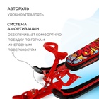 УЦЕНКА Снегокат «Ника кросс» с граффити, красный, СНК/GR Nika Kids - Фото 4