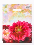 Пакет подарочный «Прима», полиэтиленовый с вырубной ручкой, 30×40 см, 50 мкм - Фото 2