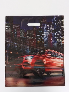 Пакет «Энергия ночи», полиэтиленовый с вырубной ручкой 40×47 см, 45 мкм (50 шт)