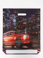 Пакет «Энергия ночи», полиэтиленовый с вырубной ручкой 40×47 см, 45 мкм - Фото 2