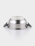 Набор посуды «Чёрная ночь», 8 предметов: кастрюли 1.5 л, 2 л, 3 л, сковородка d=24 см, 4 крышки, индукция, нержавеющая сталь - Фото 6