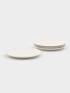 Тарелки обеденные Доляна White Label, набор 4 шт., d=20 см, фарфор, белые - Фото 3