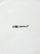 Тарелки обеденные Доляна White Label, набор 4 шт., d=25 см, утолщенный край, фарфор, белые - Фото 5