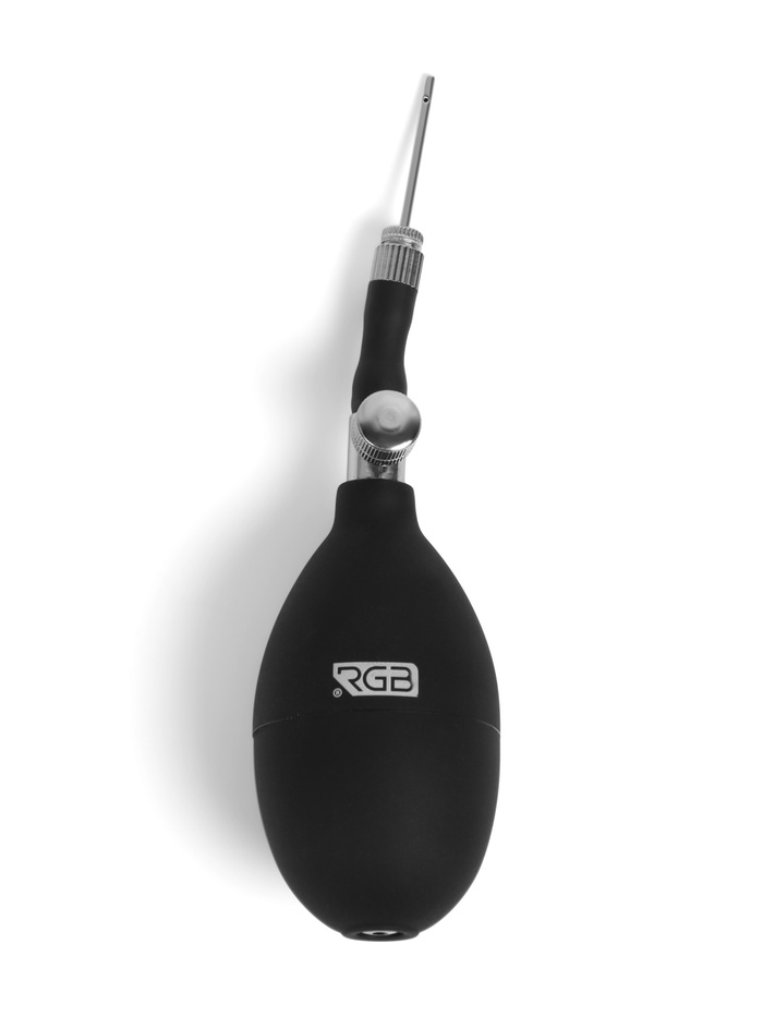 Насос гимнастический RGB, черный - Фото 1