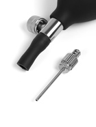 Насос гимнастический RGB, черный - Фото 3