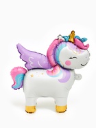 Воздушный шар фольгированный 22" «Единорог», фигура под воздух (5 шт) - фото 809349593