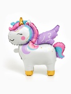 Воздушный шар фольгированный 22" «Единорог», фигура под воздух (5 шт) - фото 809349595