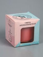 УЦЕНКА Свеча ГИГАНТ ароматическая в стакане «Пион», 10×10 см 10962969