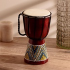 УЦЕНКА Сувенирный музыкальный инструмент «Барабан Джембе» 25×14×14 см МИКС 10962973