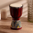 УЦЕНКА Сувенирный музыкальный инструмент «Барабан Джембе» 25×14×14 см МИКС 10962973