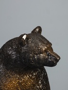 УЦЕНКА Копилка «Мишка на пне» бронза, 31 см 10962977