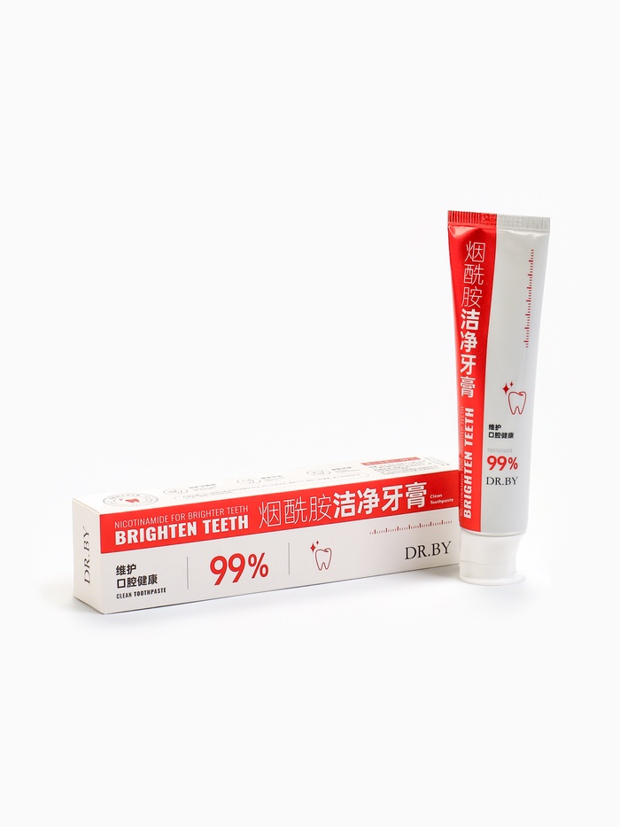 Очищающая зубная паста с пробиотиками, отбеливающая, 120 г - Фото 1