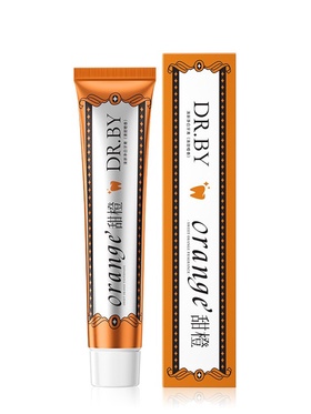 Освежающая и отбеливающая зубная паста, сладкий апельсин, 100 г