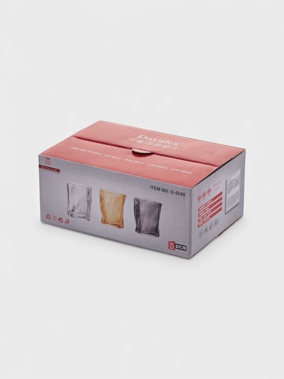 Набор стопок Ice.Bar, 70 мл, 5.3×5.3×6 см, 6 шт., прозрачные