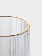 Набор стаканов «Грани», 400 мл, 6 шт., с золотой отводкой, прозрачные - Фото 4