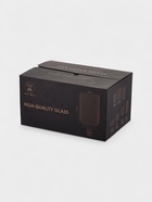 Набор стаканов, 400 мл, 6 шт., с золотой отводкой, прозрачные - фото 61954751