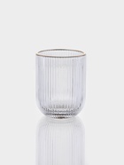 Набор стаканов, 260 мл, 6 шт., с золотой отводкой, прозрачные - фото 61954753