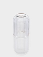 Набор стаканов«Грани», 260 мл, 7.5×7.5×9.5 см, 6 шт., с золотой отводкой, прозрачные - Фото 5