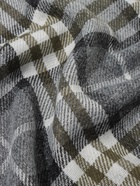 Плед «Элис» 150×200 см, белый/серый - Фото 4