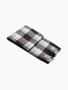 Плед «Элис» 150×200 см, белый/серый/коричневый - Фото 2