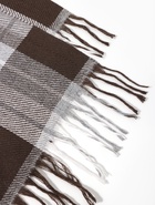 Плед «Элис» 150×200 см, белый/серый/коричневый - Фото 3