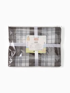 Плед «Элис» 150×200 см, белый/серый/коричневый - Фото 6