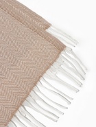 Плед «Милан» 150×200 см, белый/бежевый 10959403