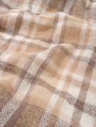 Плед «Метро» 170×210 см, белый/бежевый/коричневый 10959404