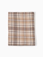 Плед «Метро» 170×210 см, белый/бежевый/коричневый 10959404