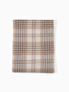 Плед «Метро» 170×210 см, белый/бежевый/коричневый 10959405