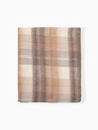 Плед «Эльф» 140×200 см, новозеландская шерсть, белый/серый/коричневый - Фото 5