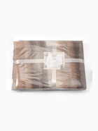 Плед «Эльф» 140×200 см, новозеландская шерсть, белый/серый/коричневый - Фото 6